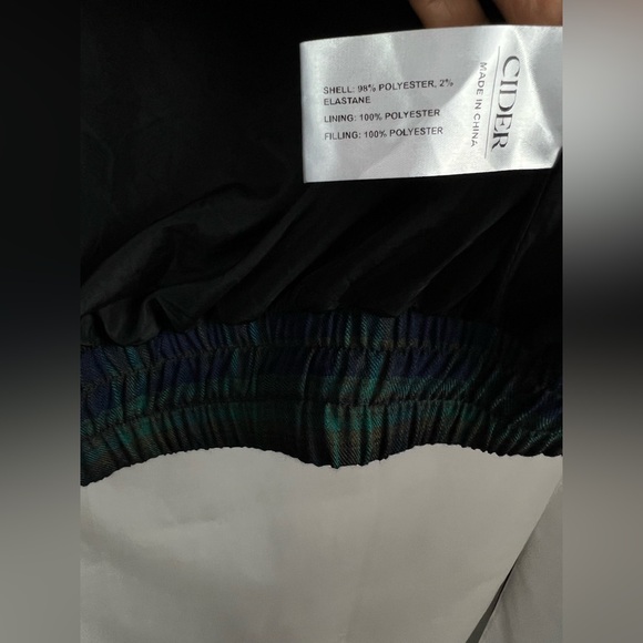 Cider Checkered Jacket in Green and Blue size Small - Picture 5 of 11